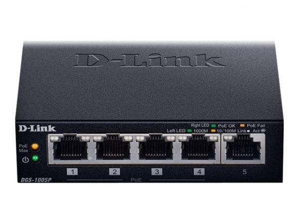 D-Link Netzwerk Switches / AccessPoints / Router / Repeater DGS-1005P/E 2