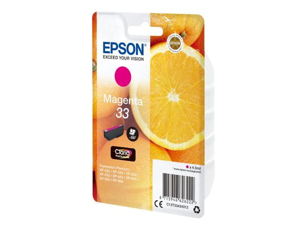 Epson Tintenpatronen C13T33434012 2
