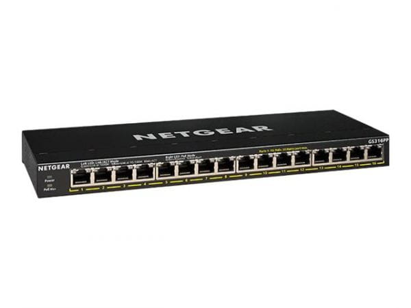 Netgear Netzwerk Switches / AccessPoints / Router / Repeater GS316P-100EUS 2