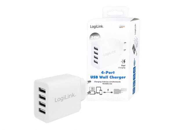 LogiLink Ladegeräte PA0211W 1