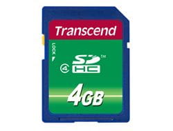 Transcend Speicherkarten/USB-Sticks TS4GSDHC4 2