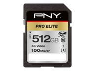 PNY Speicherkarten/USB-Sticks P-SD512U3100PRO-GE 1