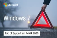 Windows 7 Support endet im Januar 2020