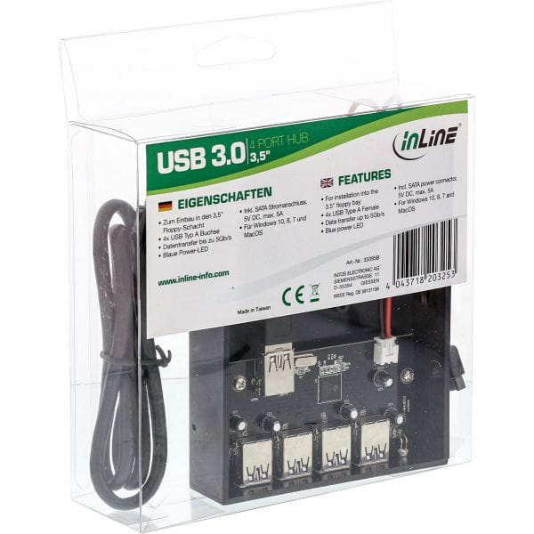 inLine USB-Hubs 33395B 5