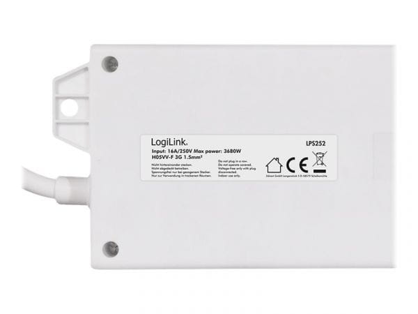 LogiLink Stromversorgung Zubehör  LPS252 4