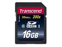 Transcend Speicherkarten/USB-Sticks TS16GSDHC10 2