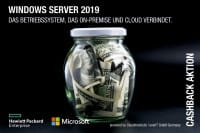 Satte HPE Cashbacks für Windows Server 2019 und HPE ProLiant Server DL160 und DL180 