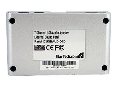 StarTech.com Soundkarten ICUSBAUDIO7D 2