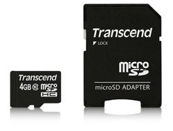 Transcend Speicherkarten/USB-Sticks TS4GUSDHC10 3