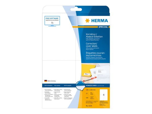 HERMA Papier, Folien, Etiketten 4229 1